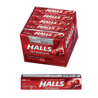 [HLL-CH] Halls Cough Drops Cherry