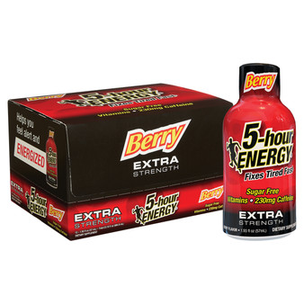 [718128] 5 Hour Energy Shot - Extra Strength - Berry