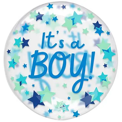 [21855B-B] It's a Boy Balloon 18in